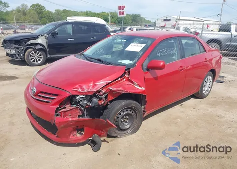 2013 Toyota Corolla Le из США, поврежденный, VIN 2T1BU4EE4DC988162